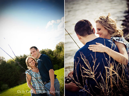 Going Fishing. . . Laura & Dan | Omaha, NE cb Yates Photography