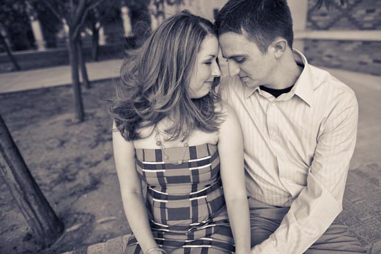 Melissa & Dustin - engaged!