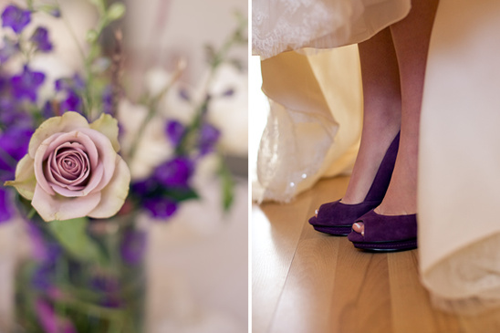 Purple Shabby Chic Wedding Ideas