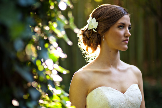 Stunning Light and a Lush Garden - Texas Bridal Session