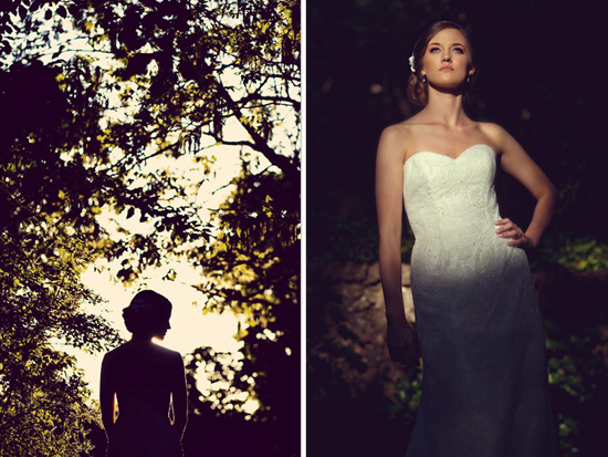 Stunning Light and a Lush Garden - Texas Bridal Session