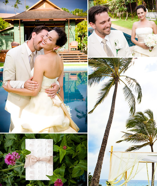 Tropical Hawaiian Wedding
