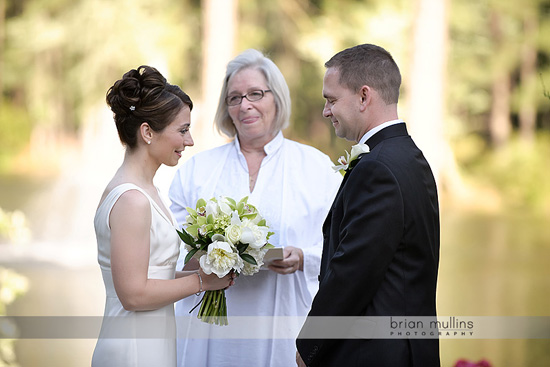 outdoor wedding at the Umstead Hotel