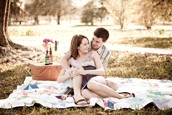 Vintage Summer Engagement | Ashley McCormick Photography