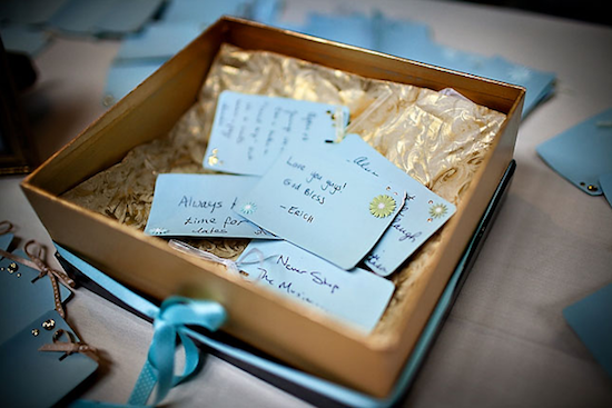 A Tiffany Blue and Gold Inspired Vintage Wedding
