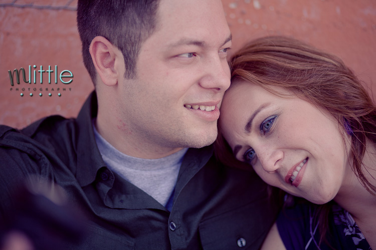 Couple embracing, loving moment