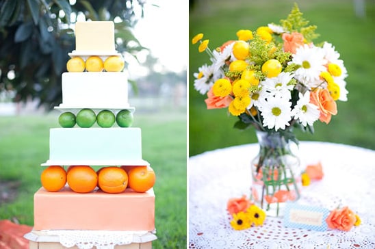 Citrus Inspired Wedding Ideas