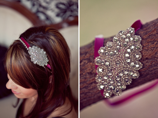 Custom Made Vintage Headbands from Pink Street Design