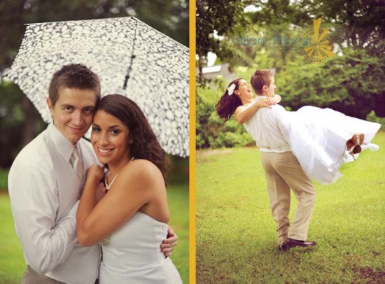 love on a rainy day | pensacola wedding photographer