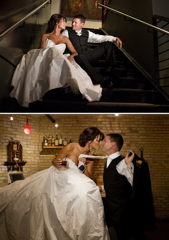 Rooftop Wedding on a Swanky Downtown Hotel | Yvonne Denault Photography