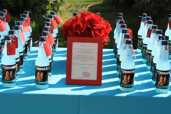 Simple Elegance: Tiffany Blue & Red Southern California Wedding