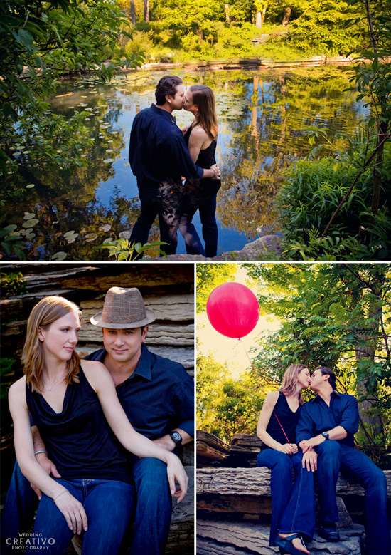 The Red Balloon Engagement Session