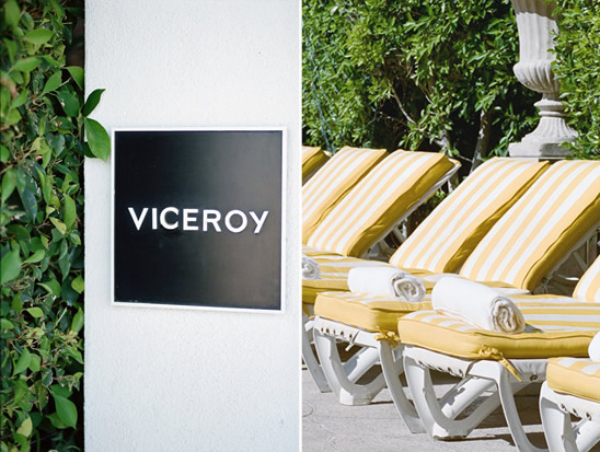 Viceroy Palm Springs Modern Wedding Venue