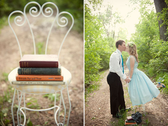 WI engagement photography : Vintage Love