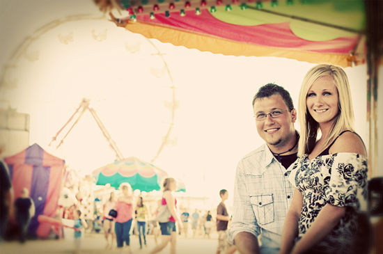 County Fair Engagement Session | Yvonne Denault Photography