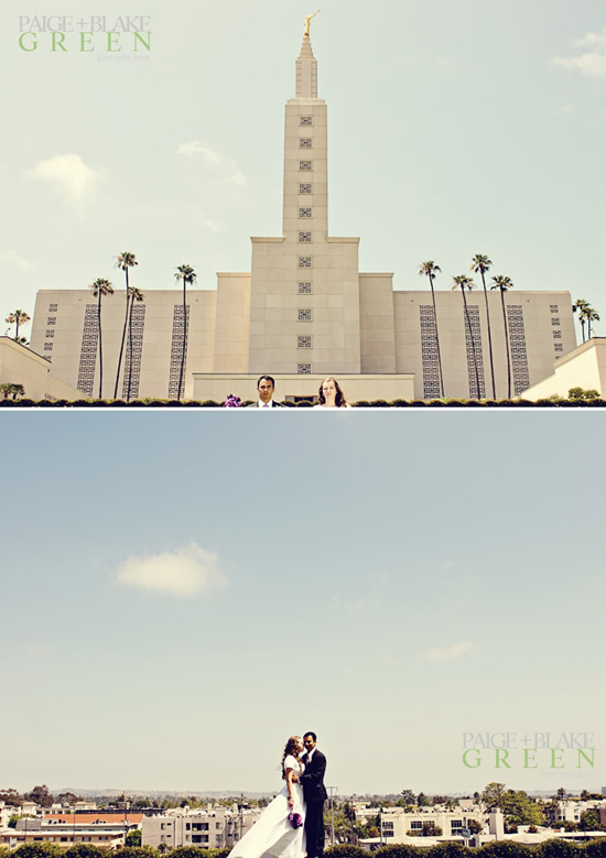 Los Angeles LDS Temple Wedding
