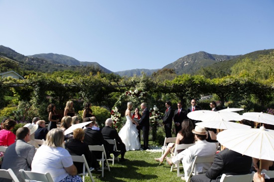 Lovely Wedding at San Ysidro Ranch