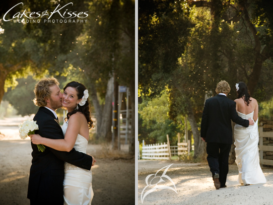 Santa Clarita, private residence wedding, by Cakes and Kisses