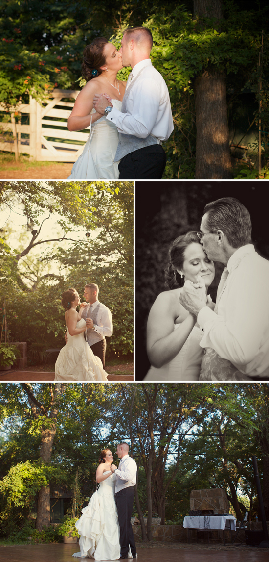 Shawn Ness and Kelly Boyden, now Kelly Ness, had Texas Wedding Photographer Jennifer Nieland of A Moment in Time Photography capture their wedding at Erinshire Gardens in Abilene, Texas.