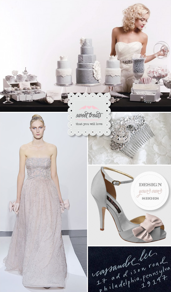 Sweet Treats + Valentino Wedding Gown