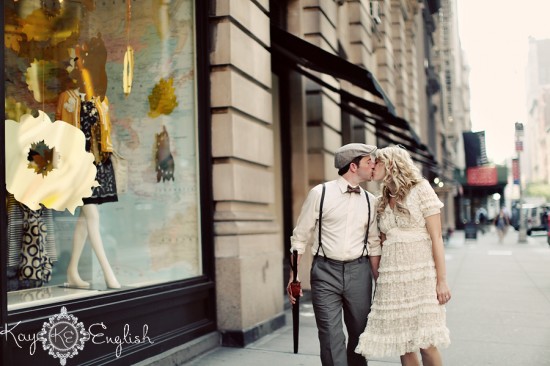 Vintage NY inspired wedding shoot