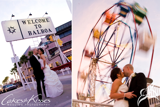 Harborside Pavillion reception in Newport Beach, CA