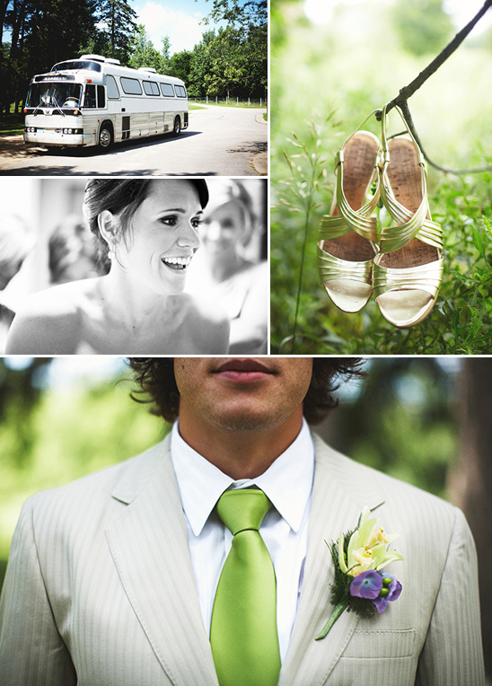 Minnesota Lilac and Green Wedding Ideas