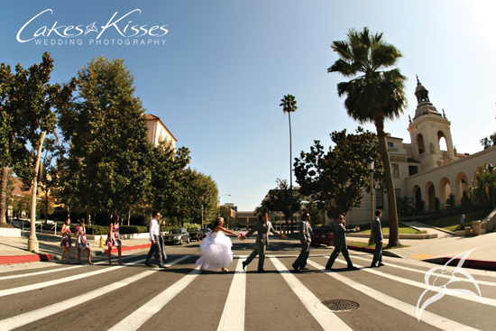 Pasadena City Hall, Wedding Portraits, Pasadena CA