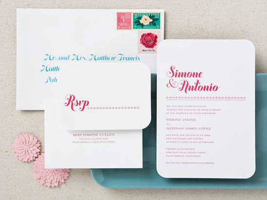 Stylish Wedding Invitations From Betsy White