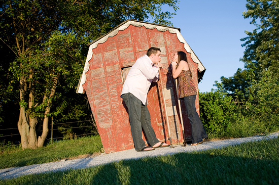 Allie and Jesse Country Engagement Session