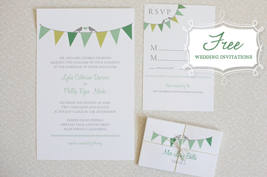 Bunting Do It Yourself Wedding Invitations