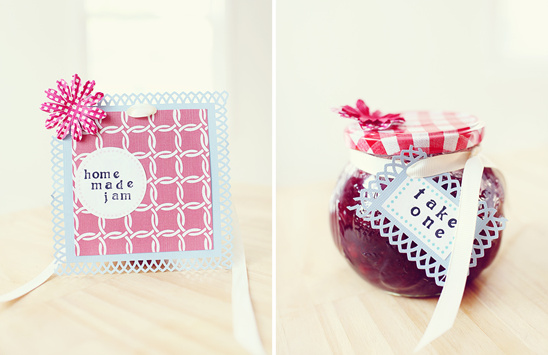 Do It Yourself Strawberry Jam Favors