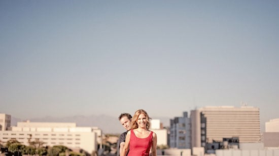 Los Angeles roof top engagement pictures