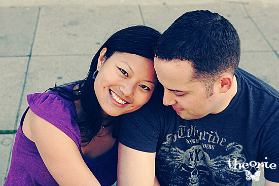 Santa Monica Engagement Photos. Pei + Ben