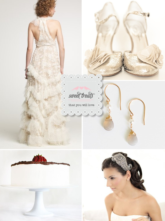 Sweet Treats + White Wedding Ideas