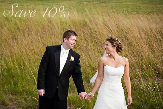 Chicago Wedding Photographer - 10% off!