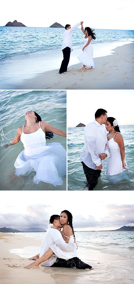 Hawaii Destination Wedding - Trash The Dress Session | Ashleigh Taylor