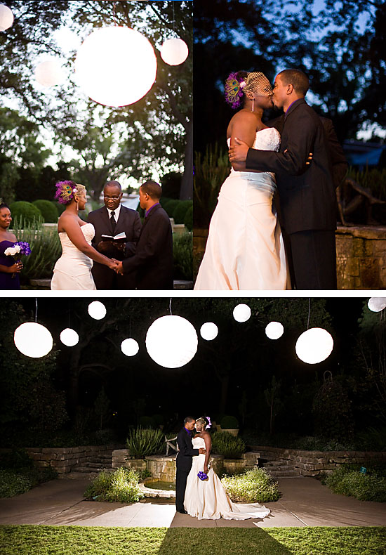 Jenn & Ricky's Evening Dallas Arboretum Wedding!