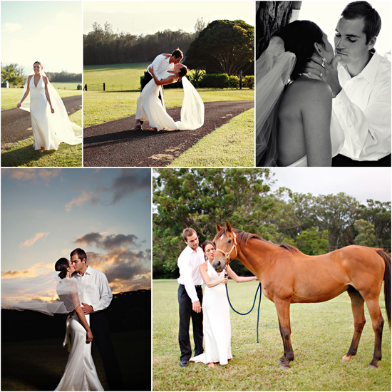 Maleah + Matt at Sunset Ranch Hawaii