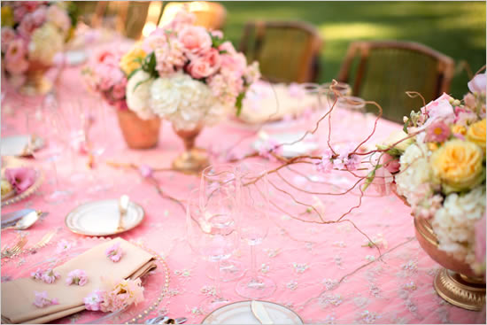 Pink Wedding Decor Ideas