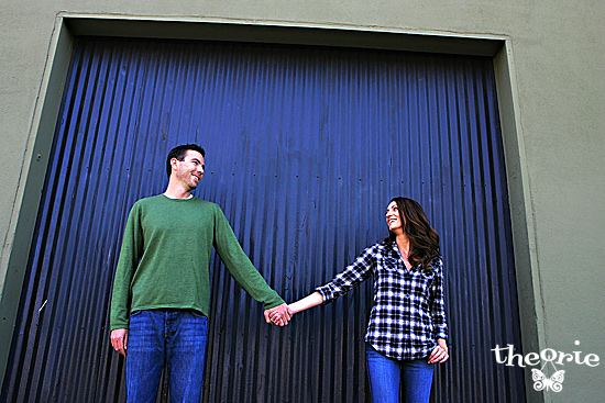 San Diego Urban Engagement Photography. Danielle + Scott