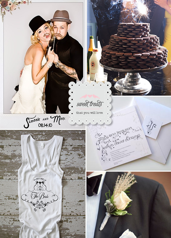 Sweet Treats + Oreo Wedding Cake