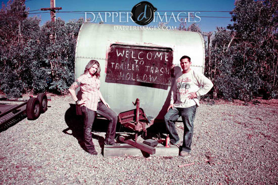 Trailer Trash Hollow Engagement Session :: Brandi + Chris