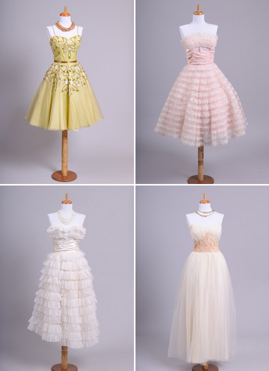 Vintage Wedding Gowns From Mill Crest Vintage