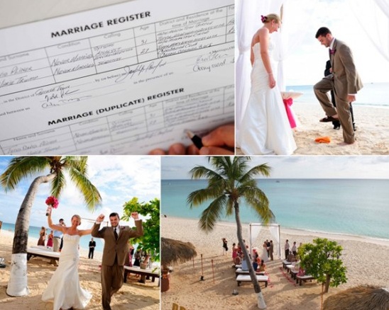 Ashley and Todd's Cayman Islands Wedding
