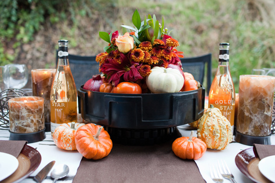 Do It Yourself Holiday Table Decor