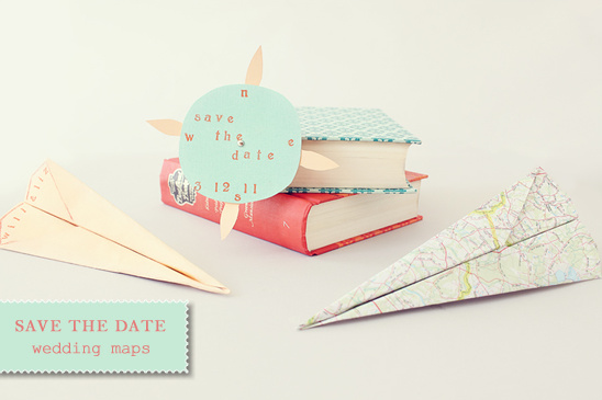 Do It Yourself Save the Date Wedding Maps