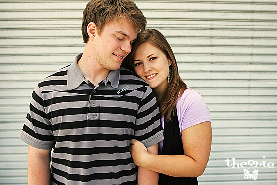 San Diego Urban Engagement Photography. Crystal + Kevin