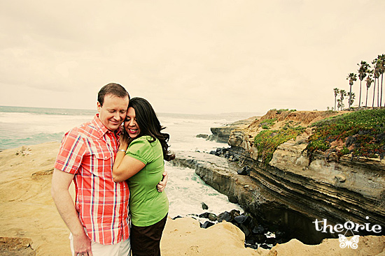 Sunset Cliffs and Urban Downtown | San Diego Engagement Photos | Rebecca + John