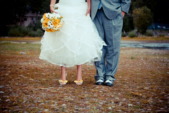 Sunshine Yellow Wedding In Lake Tahoe